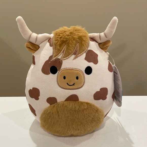 NWT 7.5” Alonzo the Highland Cow Squishmallow - Picture 1 of 4